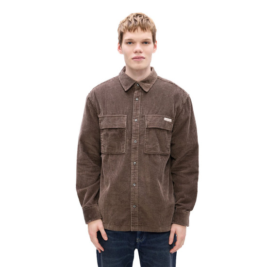 Calvin Klein Ανδρικό πουκάμισο Corduroy Relaxed Button-Down Shirt